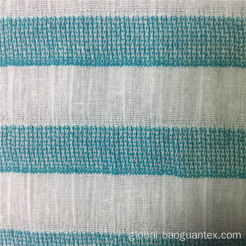 Pure Cotton Yarn Dyed Stripe Pattern Textile